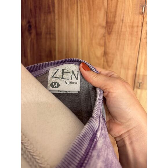 Zen by J America Minnesota "worn in"  Lightweight Sweatshirt Women's Size M - Picture 5 of 7